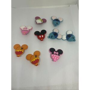 9pc Mouse Balloon Shoe/Bag Charm Set 🎈🐭🎀